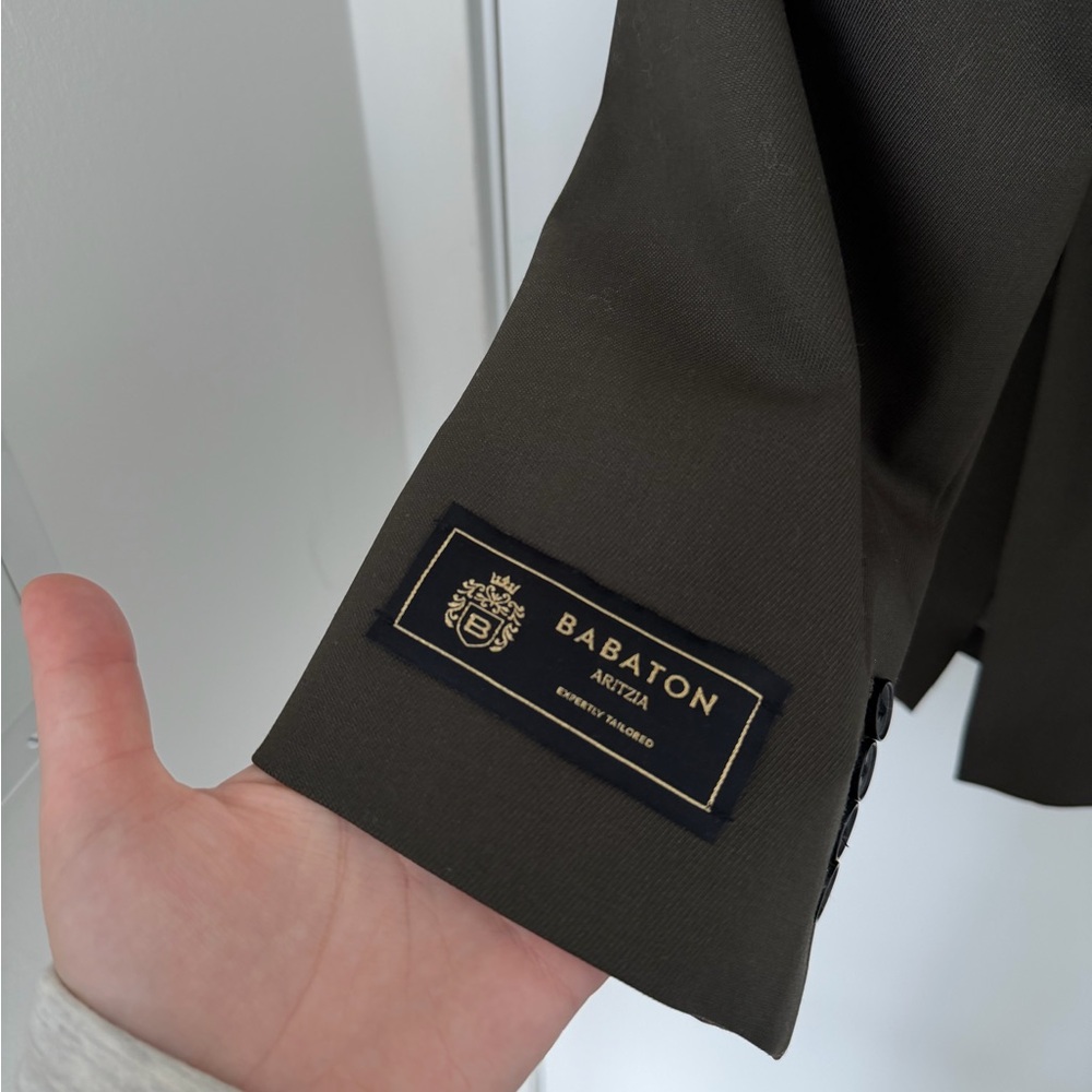 Babaton Dark Olive Blazer - Picture 9 of 11